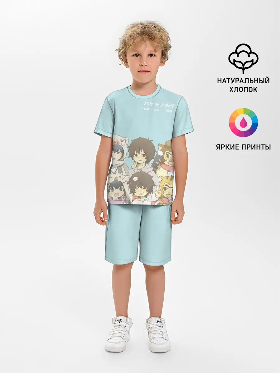 Детская пижама с шортами / Ученик Чудовища персонажи