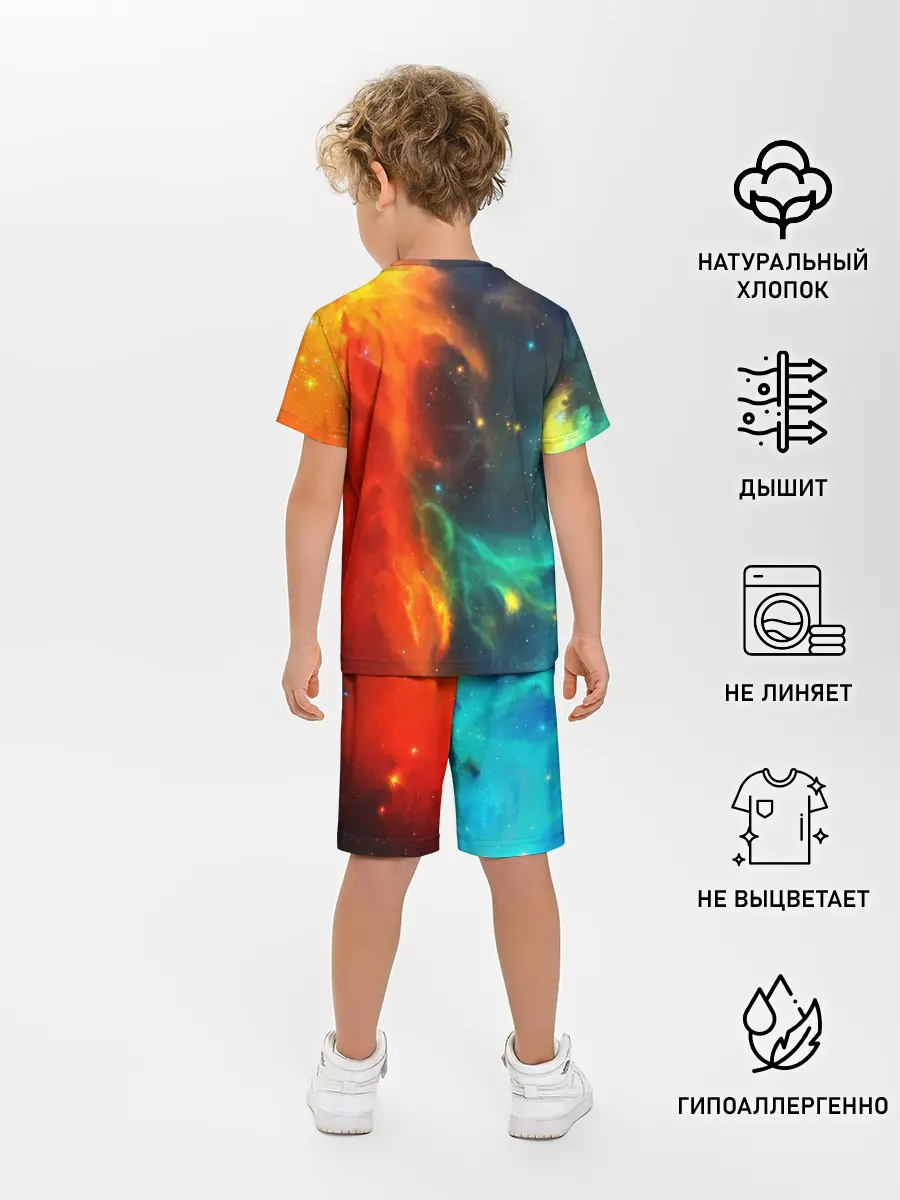 Детская пижама с шортами / БИТВА КОСМОСА