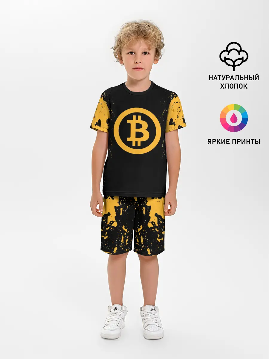 Детская пижама с шортами / БИТКОИН | BITCOIN