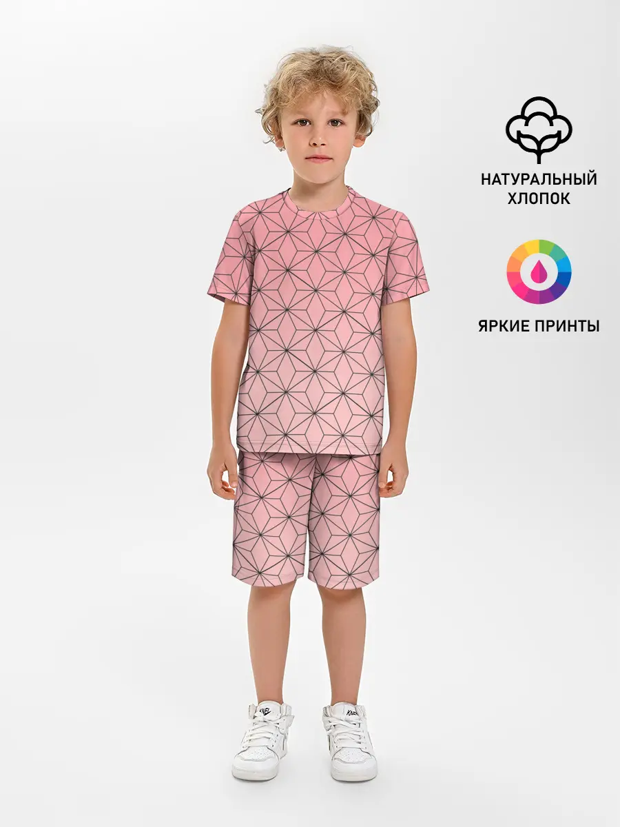 Детская пижама с шортами / NEZUKO KAMADO | KIMETSU NO YAIBA