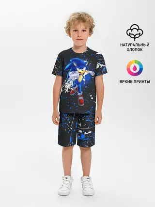 Детская пижама с шортами / SONIC