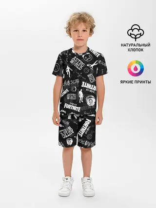 Детская пижама с шортами / TRAVIS SCOTT+FORTNITE