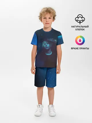 Детская пижама с шортами / BTS | БТС | ЛОГО