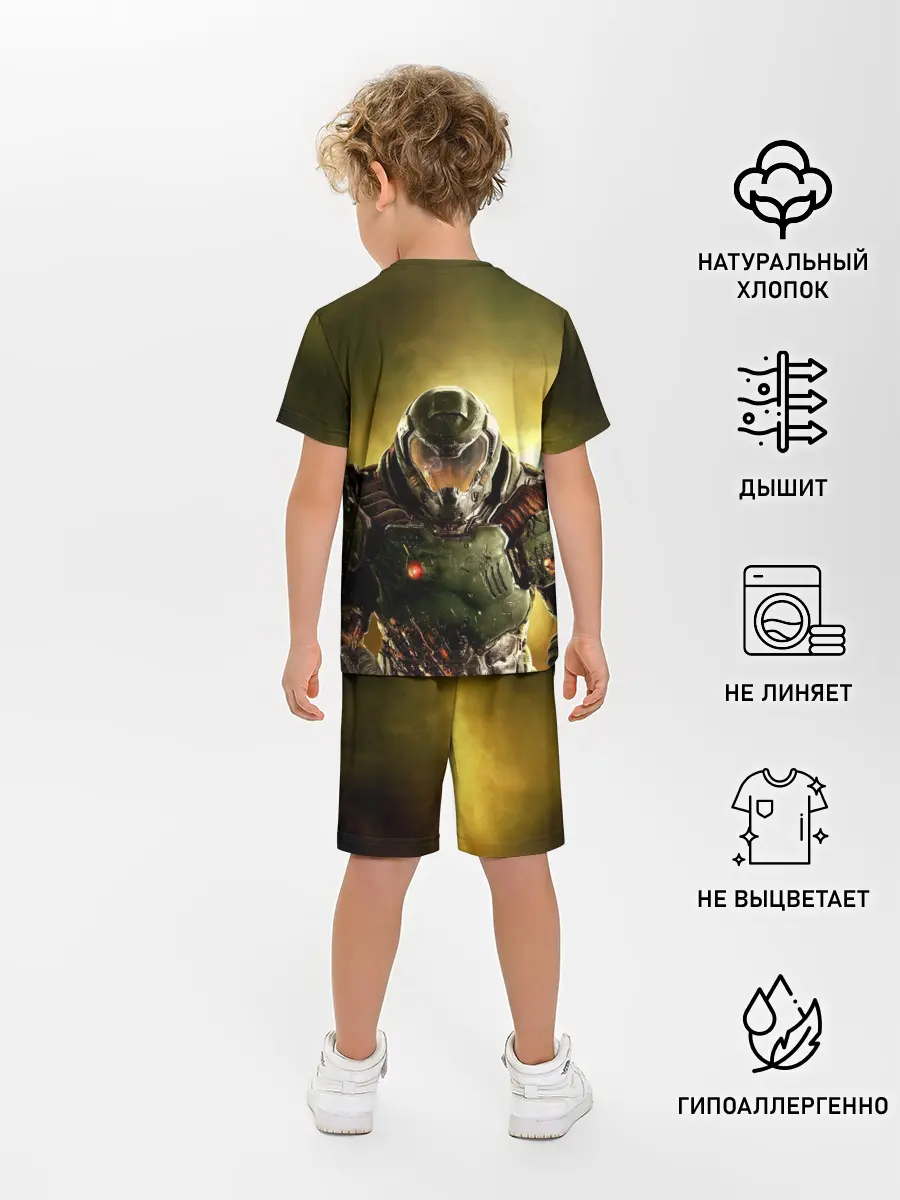 Детская пижама с шортами / DOOM