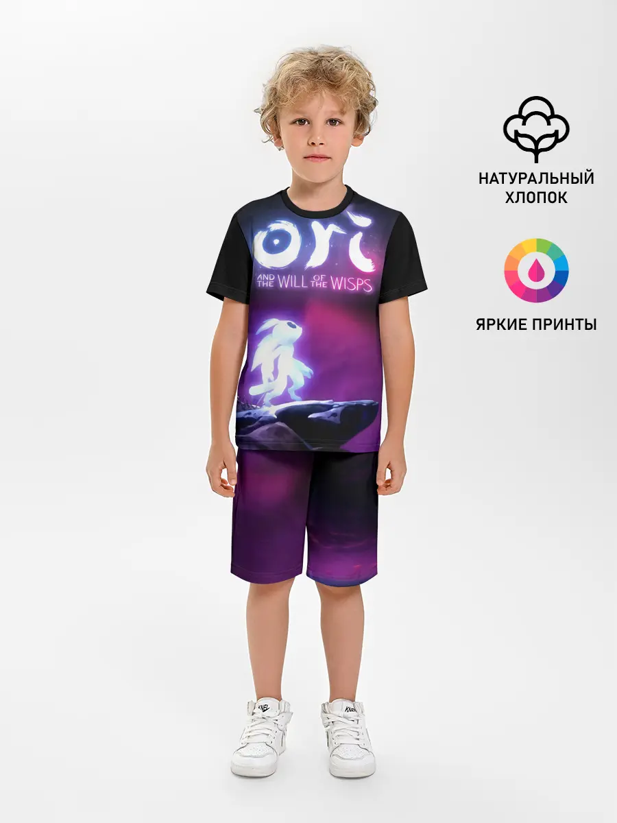 Детская пижама с шортами / Ori and the Will of the Wisps