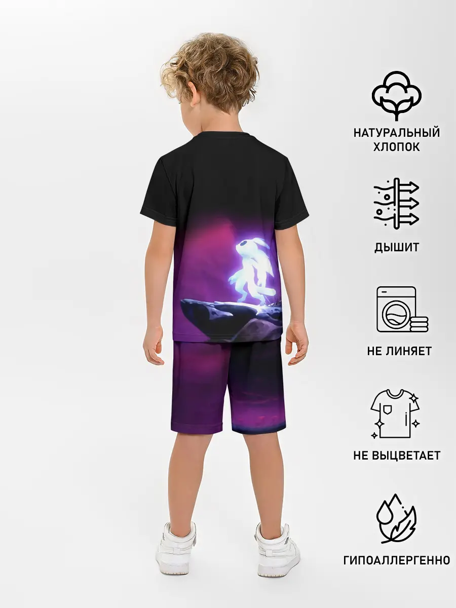 Детская пижама с шортами / Ori and the Will of the Wisps