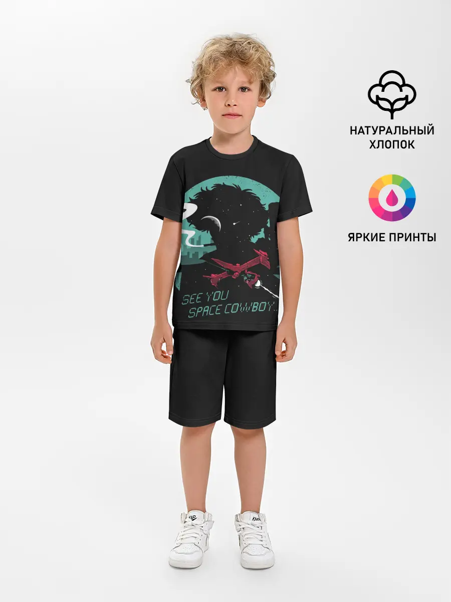 Детская пижама с шортами / Ковбой Бибоп