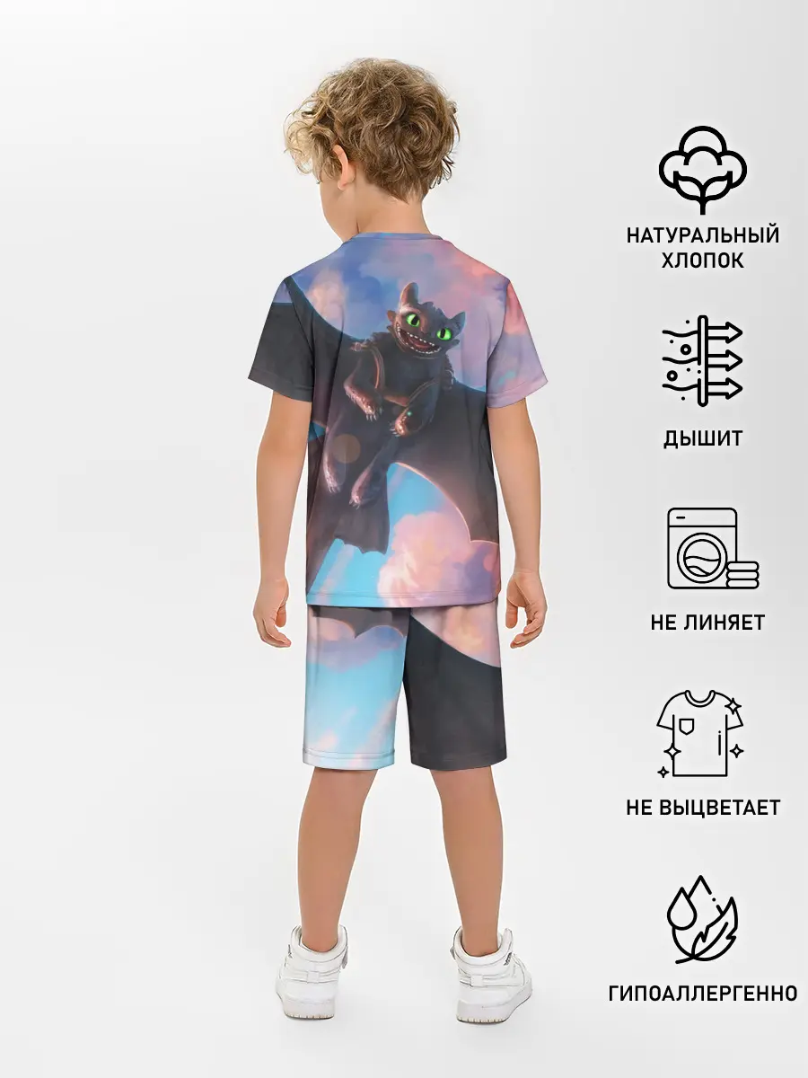 Детская пижама с шортами / Беззубик