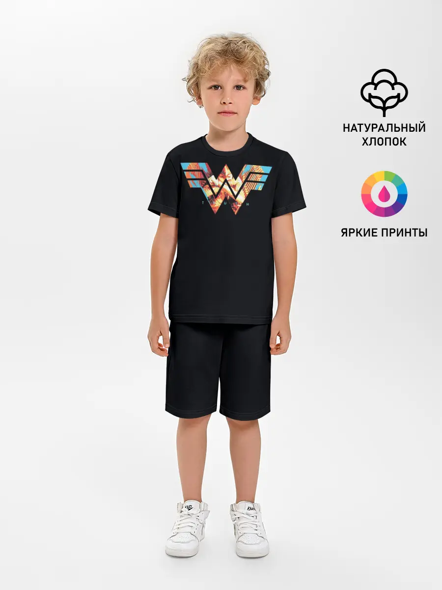 Детская пижама с шортами / Wonder Woman