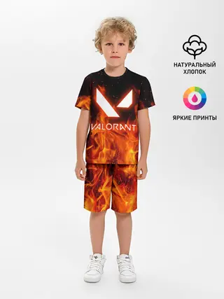 Детская пижама с шортами / VALORANT
