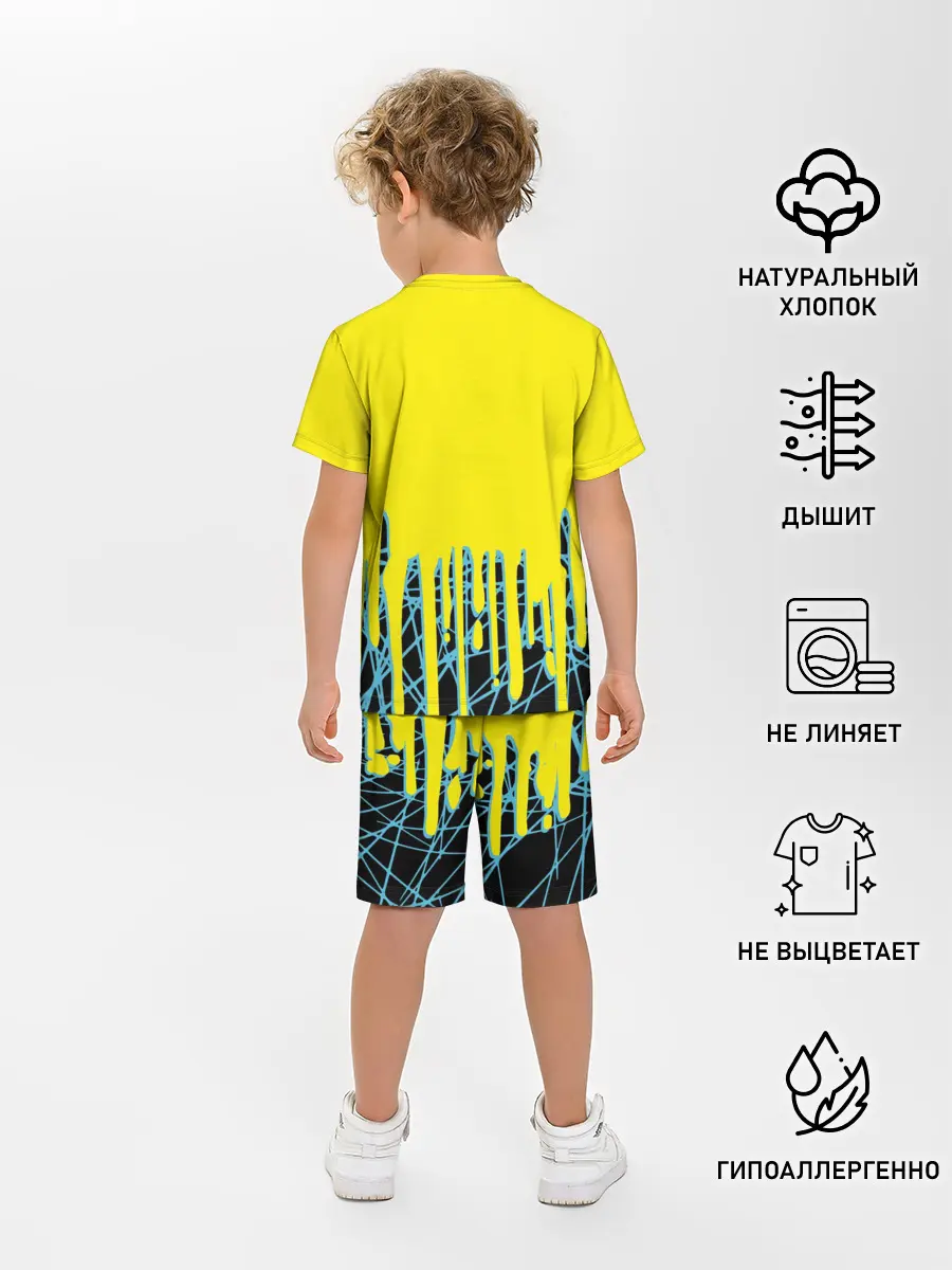 Детская пижама с шортами / CYBERPUNK 2077