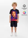 Детская пижама с шортами / Яркий Илон Маск