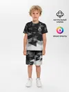 Детская пижама с шортами / Real Madrid Geometry Sport