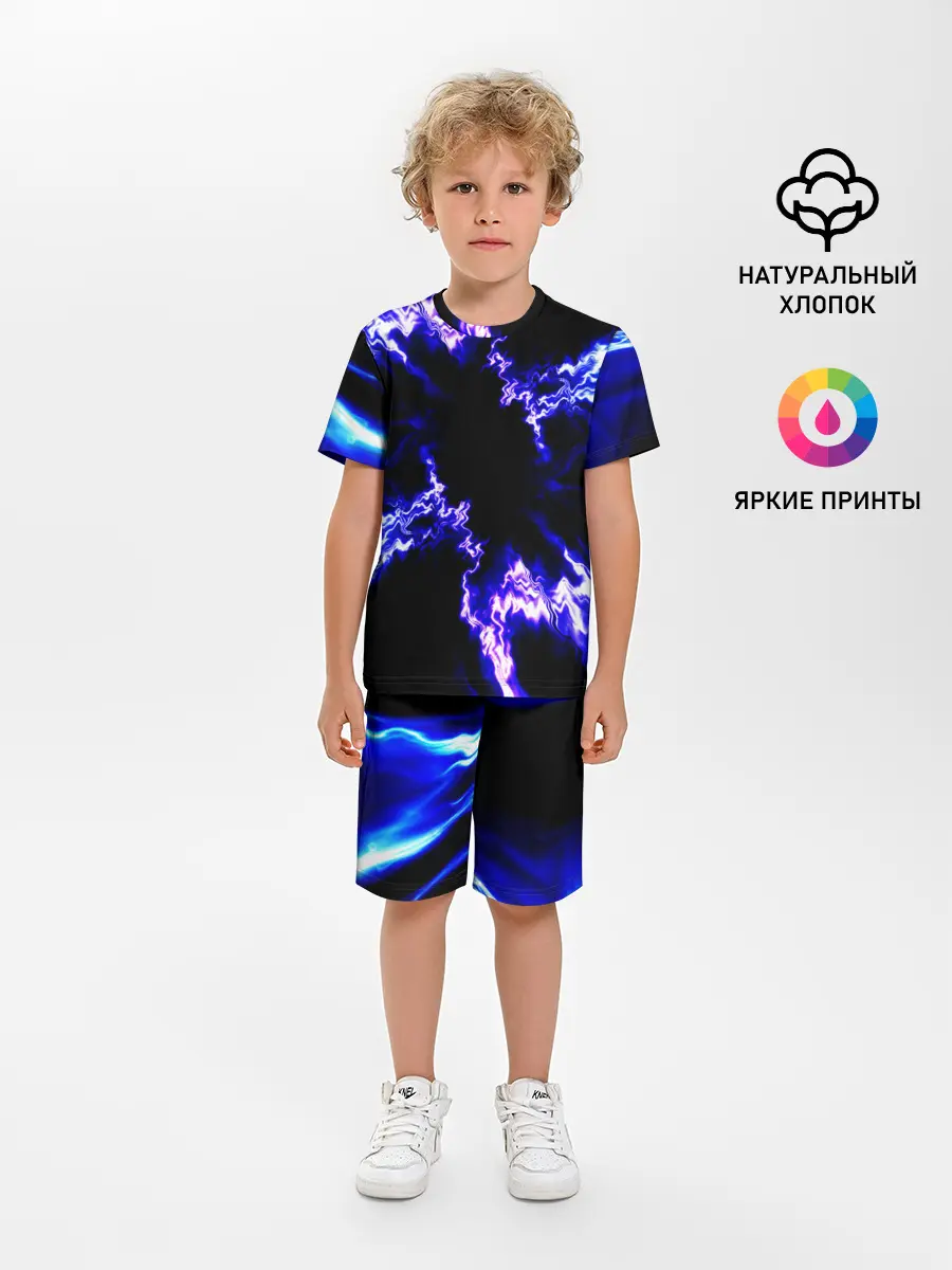Детская пижама с шортами / ABSTRACTION