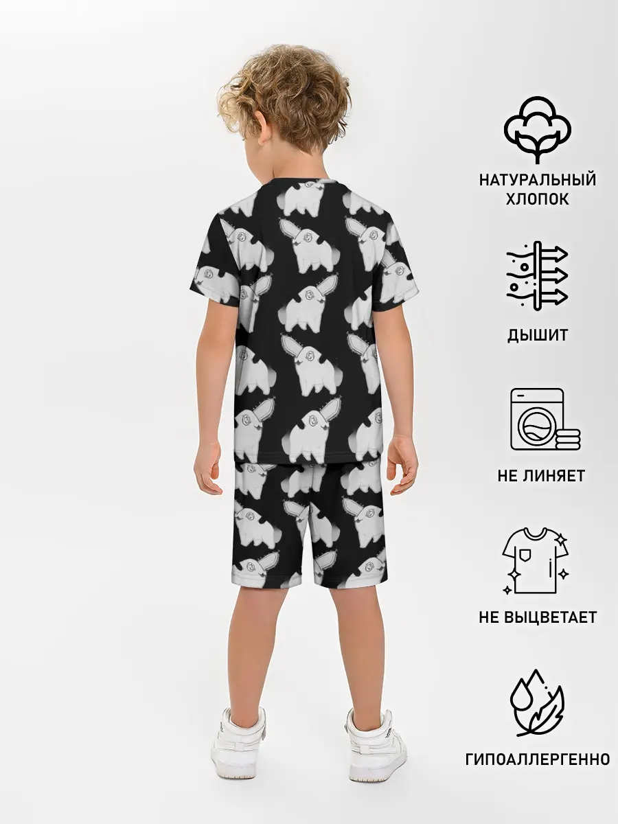 Детская пижама с шортами / Почитта в стиле manga