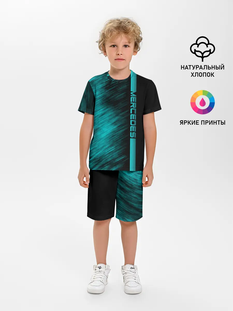 Детская пижама с шортами / Mercedes