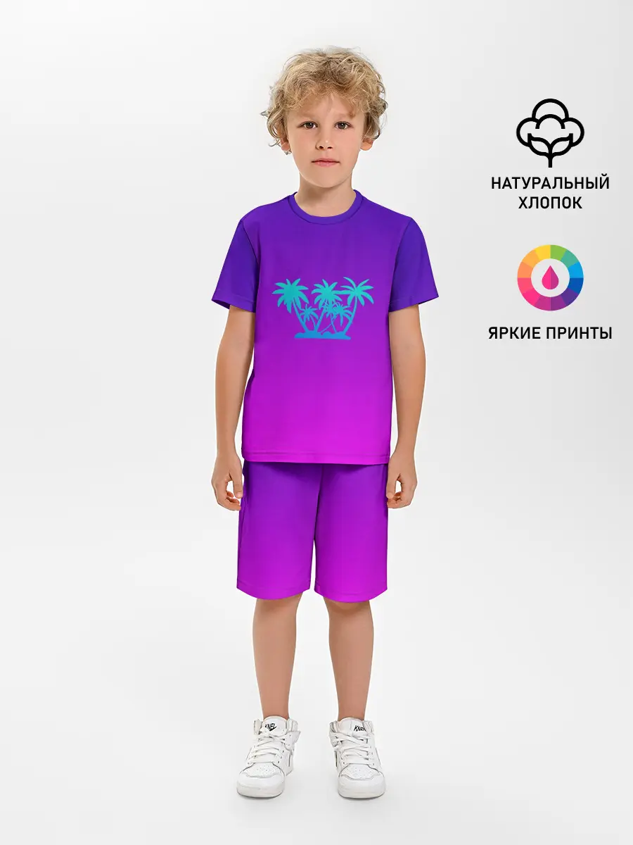 Детская пижама с шортами / Summer New