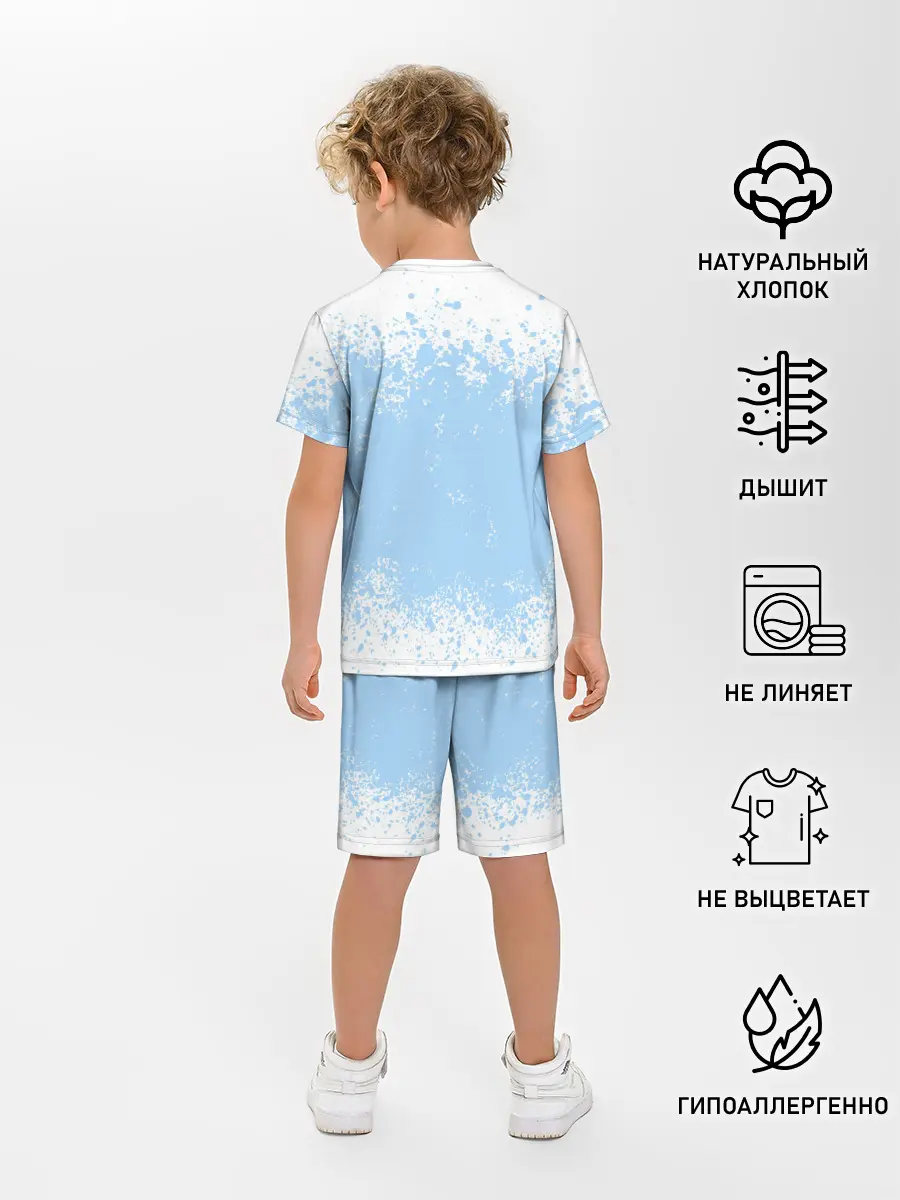 Детская пижама с шортами / ОДИНОКАЯ ЛОДКА | SAILBOAT