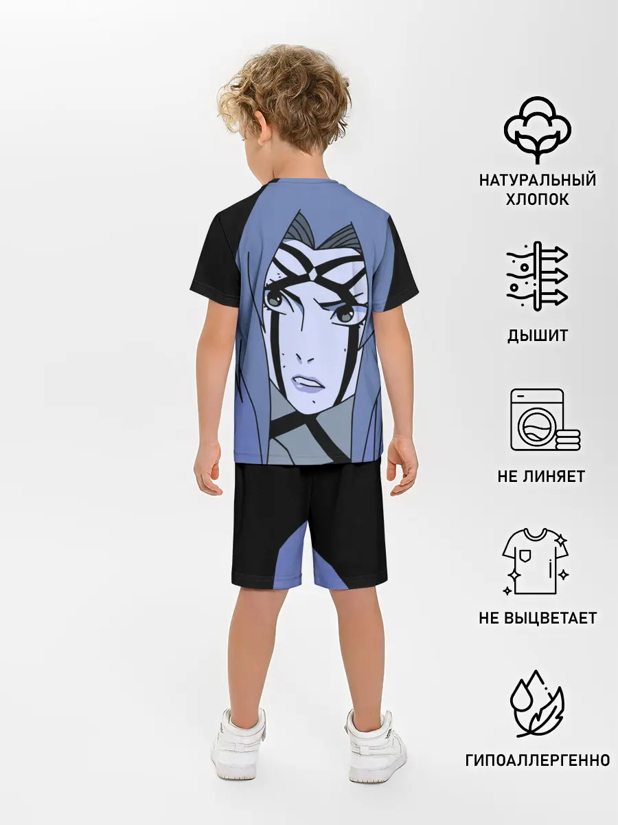 Детская пижама с шортами / Цунаде