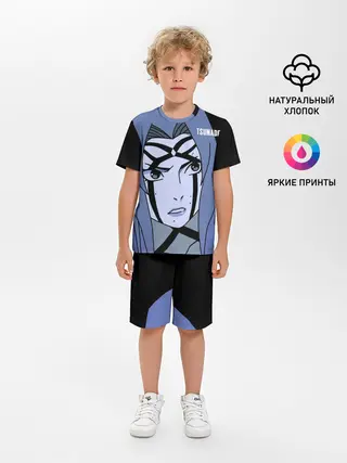 Детская пижама с шортами / Цунаде