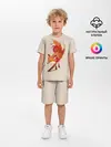 Детская пижама с шортами / Paint Fox