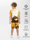 Детская пижама с шортами / Тыквы