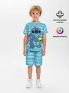 Детская пижама с шортами / Стич с лягушкой
