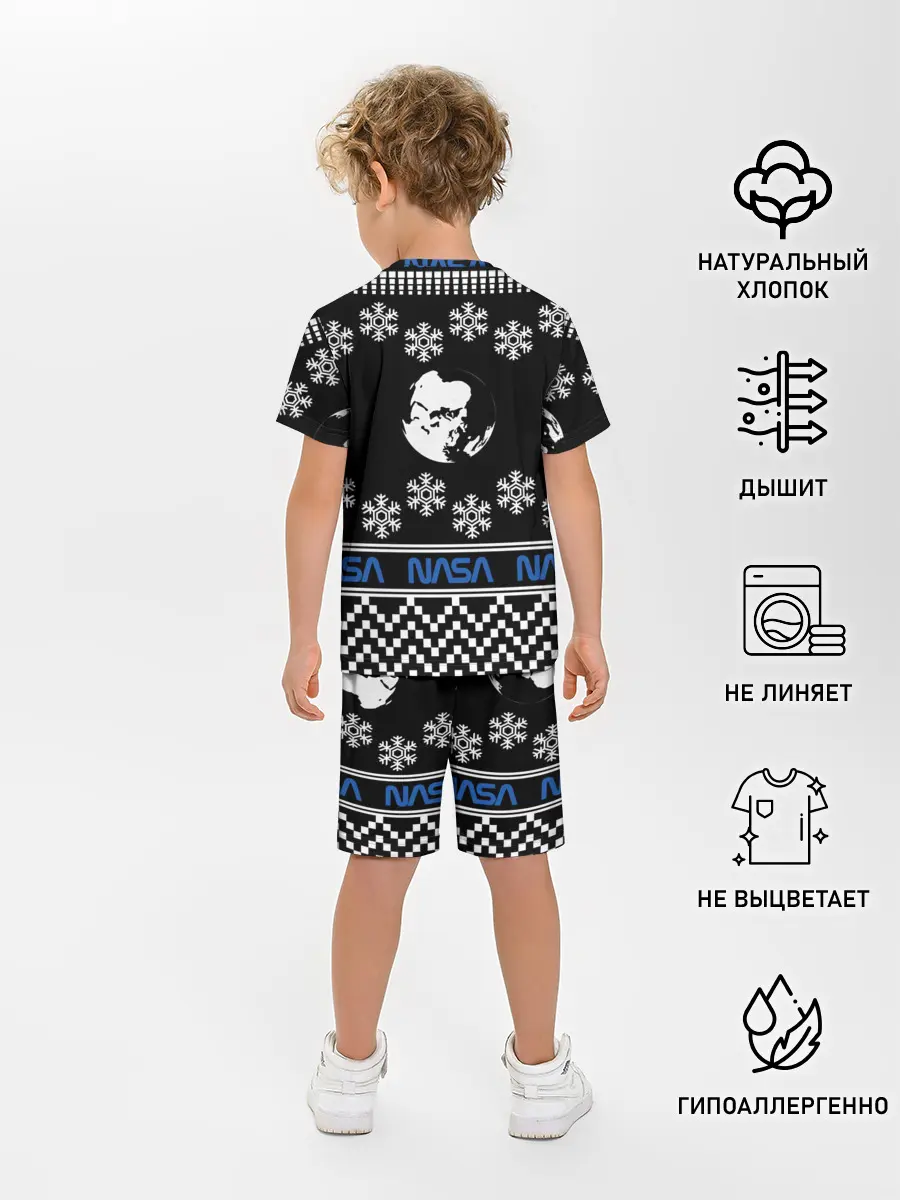 Детская пижама с шортами / НАСА
