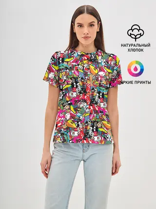 Женская базовая футболка / Atlas