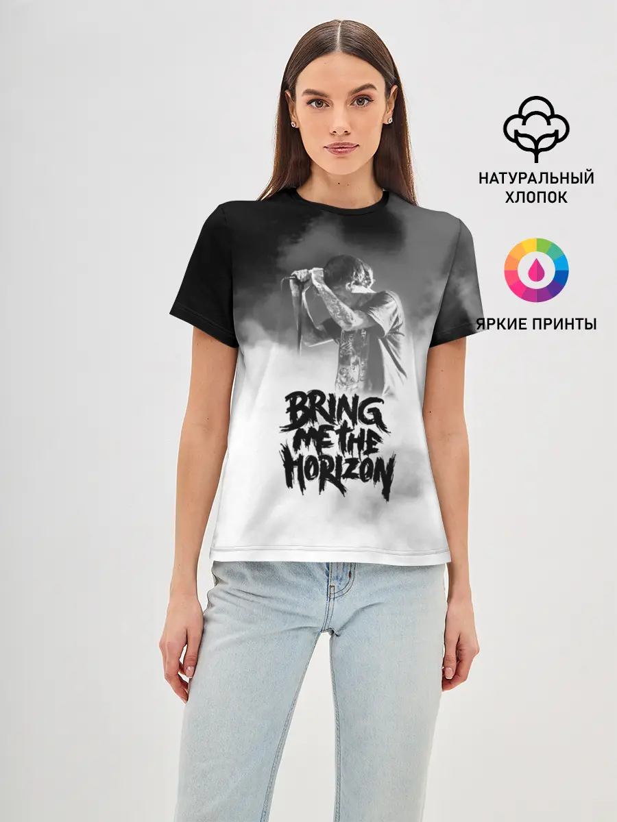 Женская базовая футболка / Bring Me the Horizon