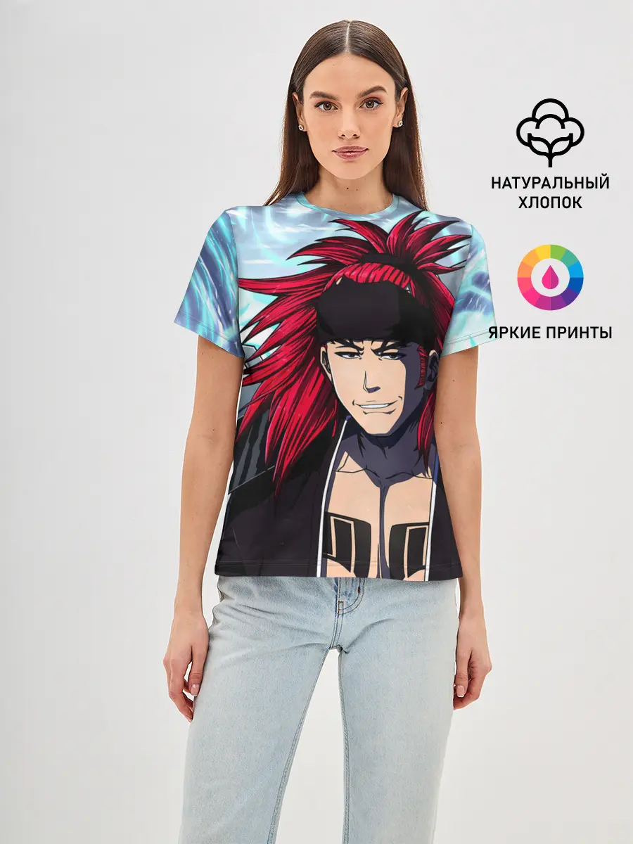 Женская базовая футболка / Рэндзи Абараи Блич
