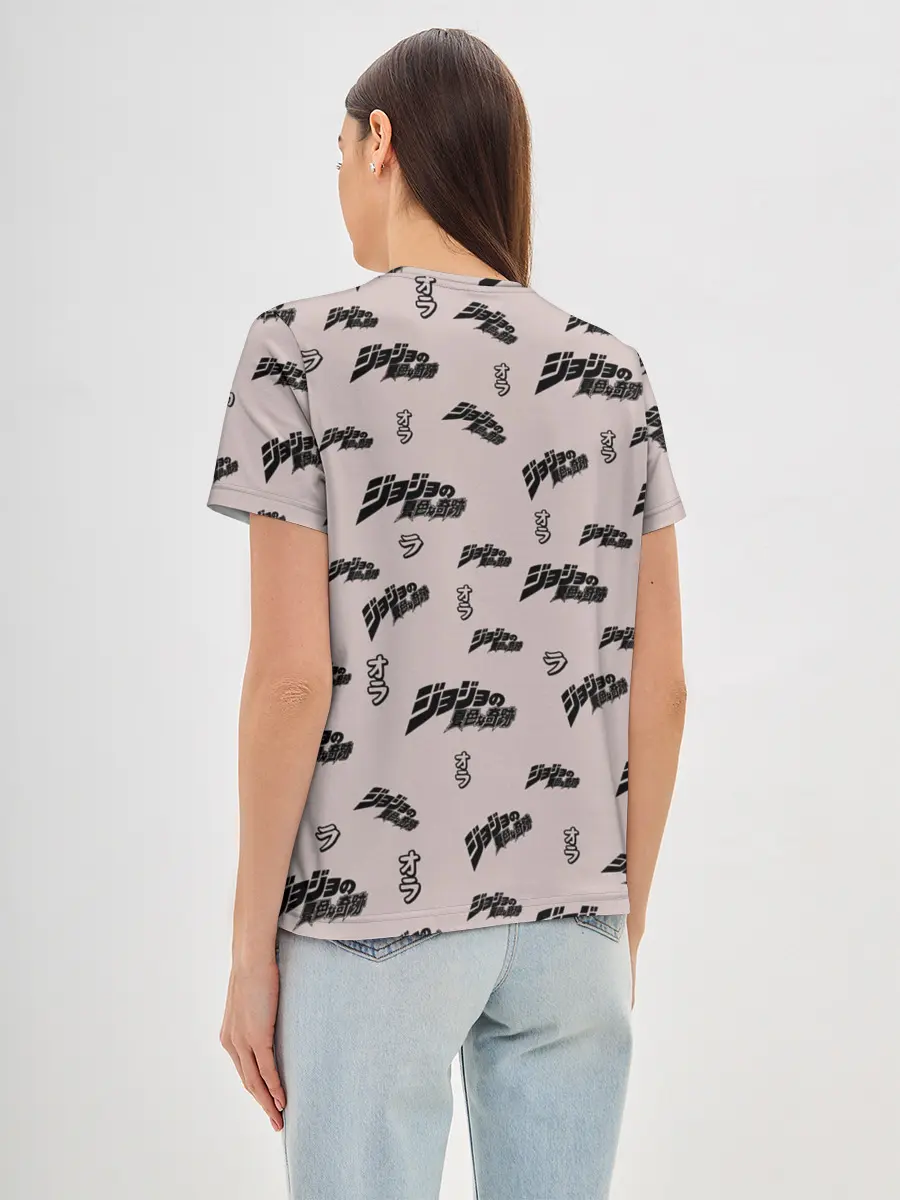 Женская базовая футболка / JoJo Bizarre Adventure