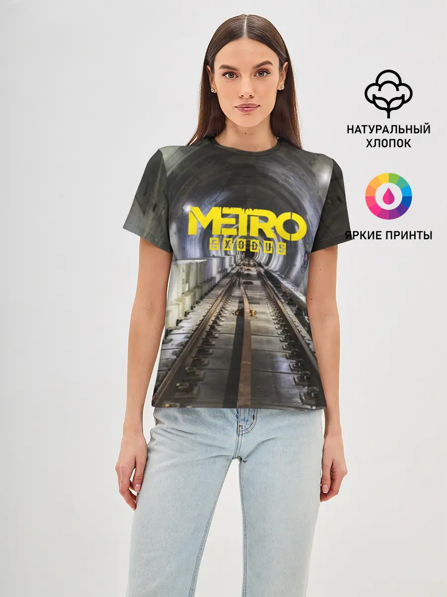Женская базовая футболка / METRO EXODUS