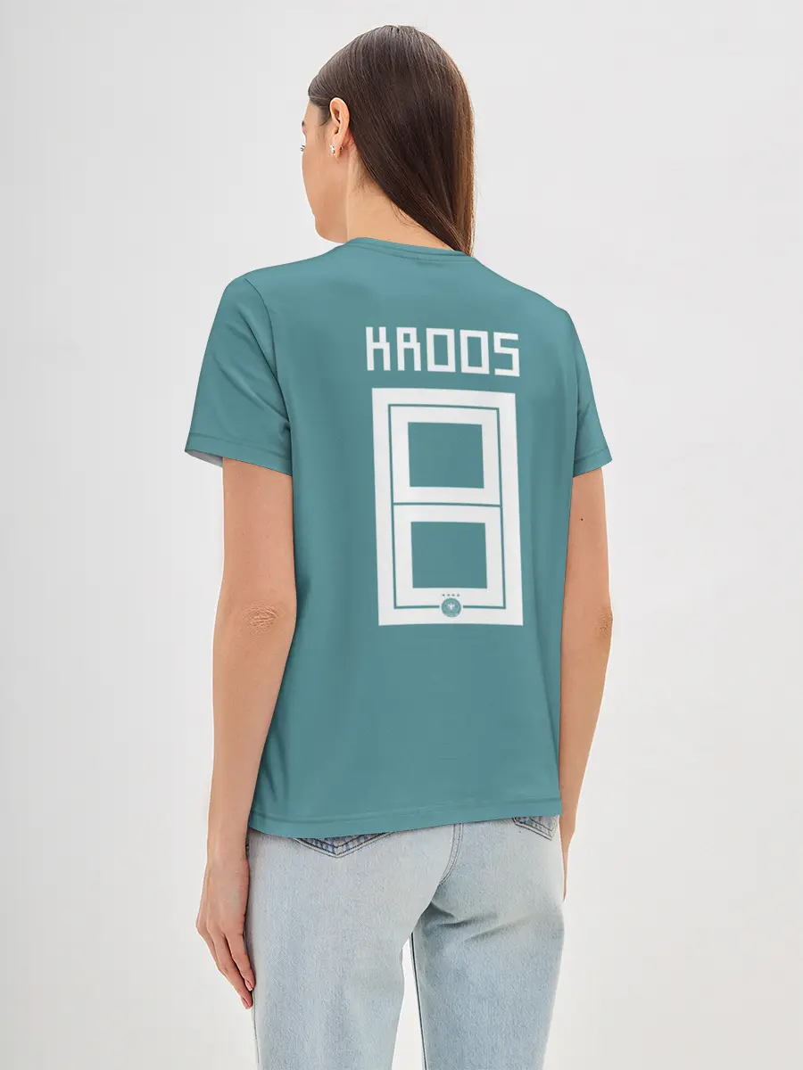 Женская базовая футболка / Kroos away WC 2018