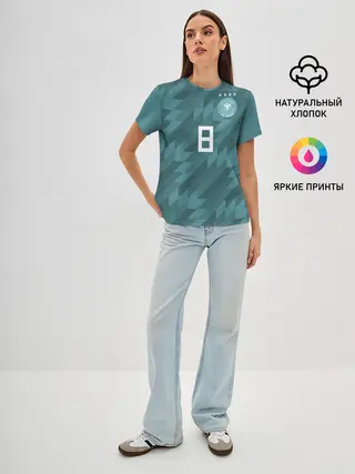 Женская базовая футболка / Kroos away WC 2018