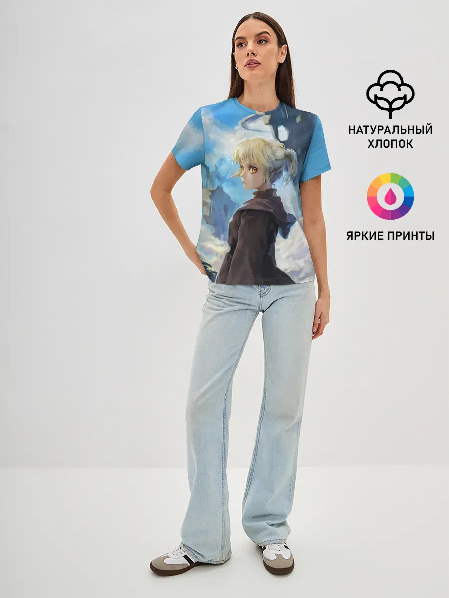 Женская базовая футболка / Рахиль