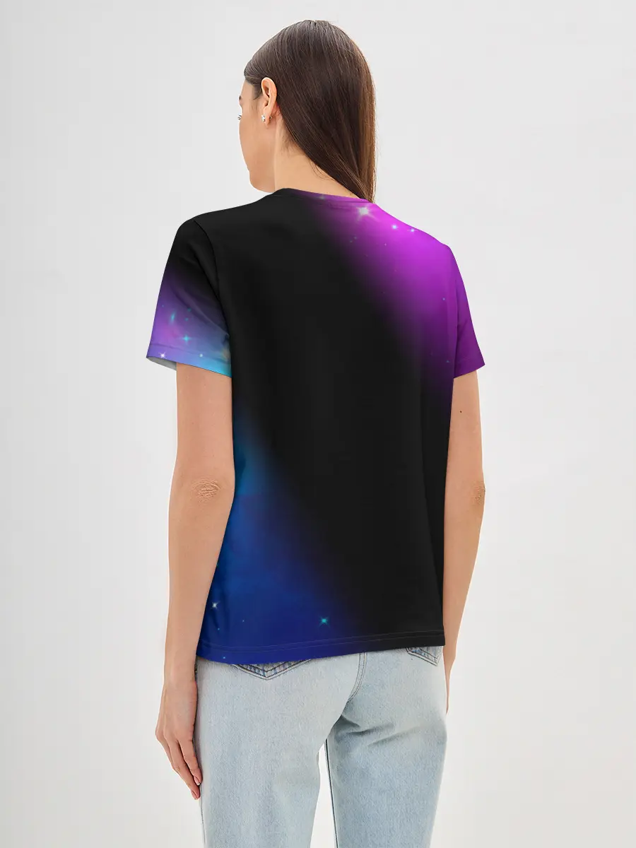 Женская базовая футболка / AMONG US - КОСМОС