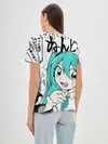 Женская базовая футболка / Hatsune Miku