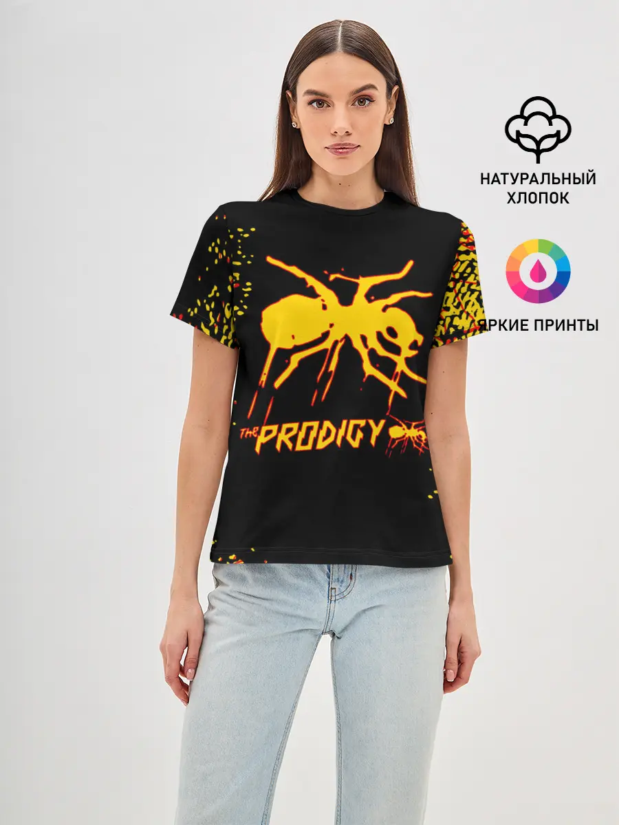 Женская базовая футболка / The Prodigy | логотип