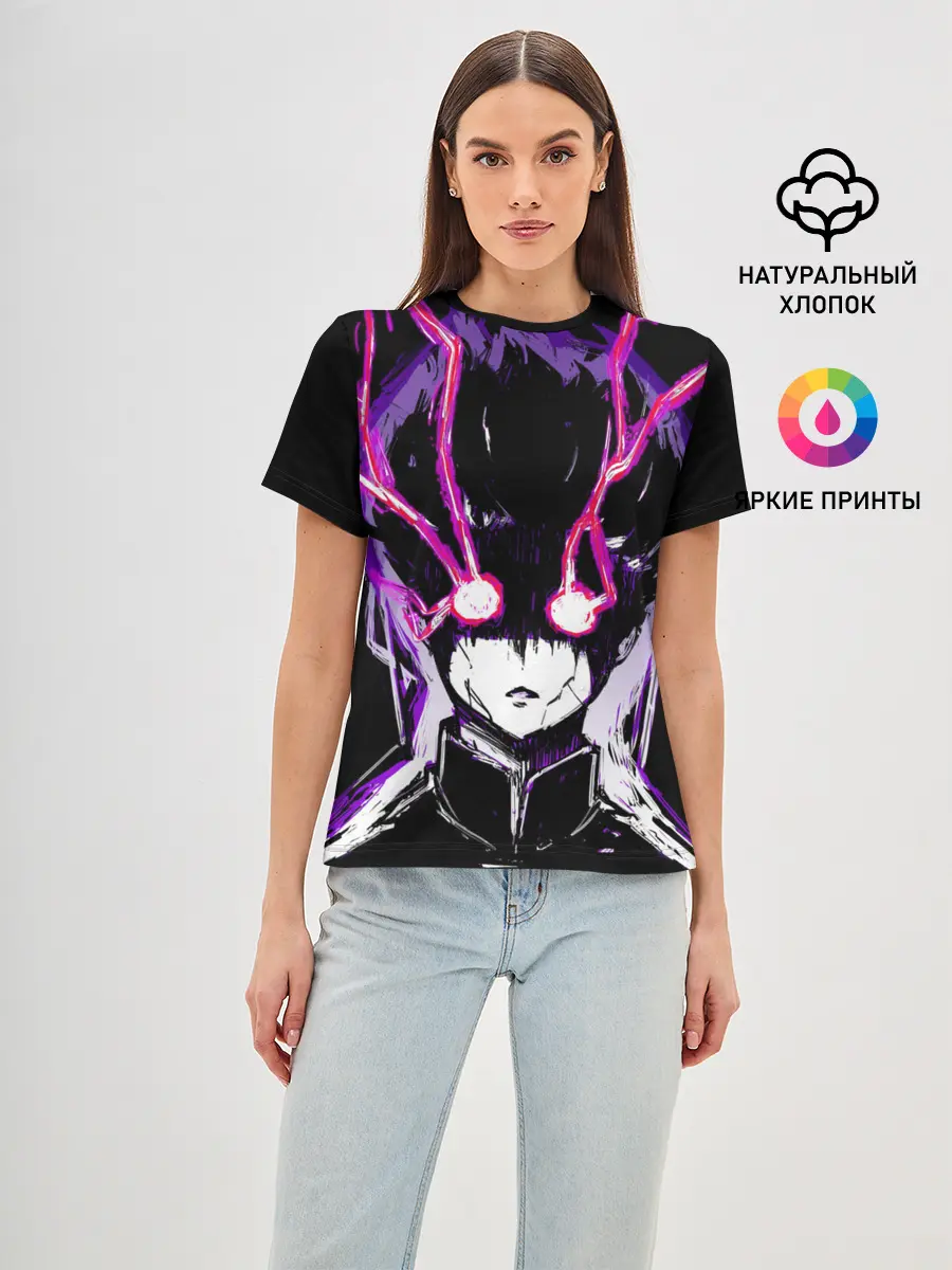 Женская базовая футболка / Шигэо Кагэяма 100%