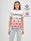 Женская базовая футболка / Тойота - Racing