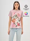 Женская базовая футболка / Flower