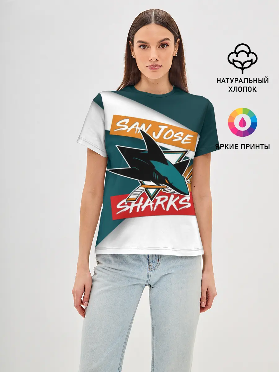 Женская базовая футболка / Сан Хосе