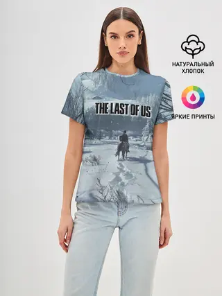 Женская базовая футболка / Элли в деревне