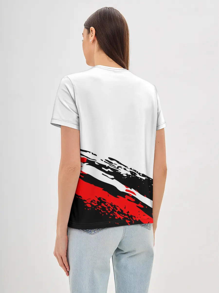 Женская базовая футболка / Agatsuma Zenitsu Kimetsu no Yaiba