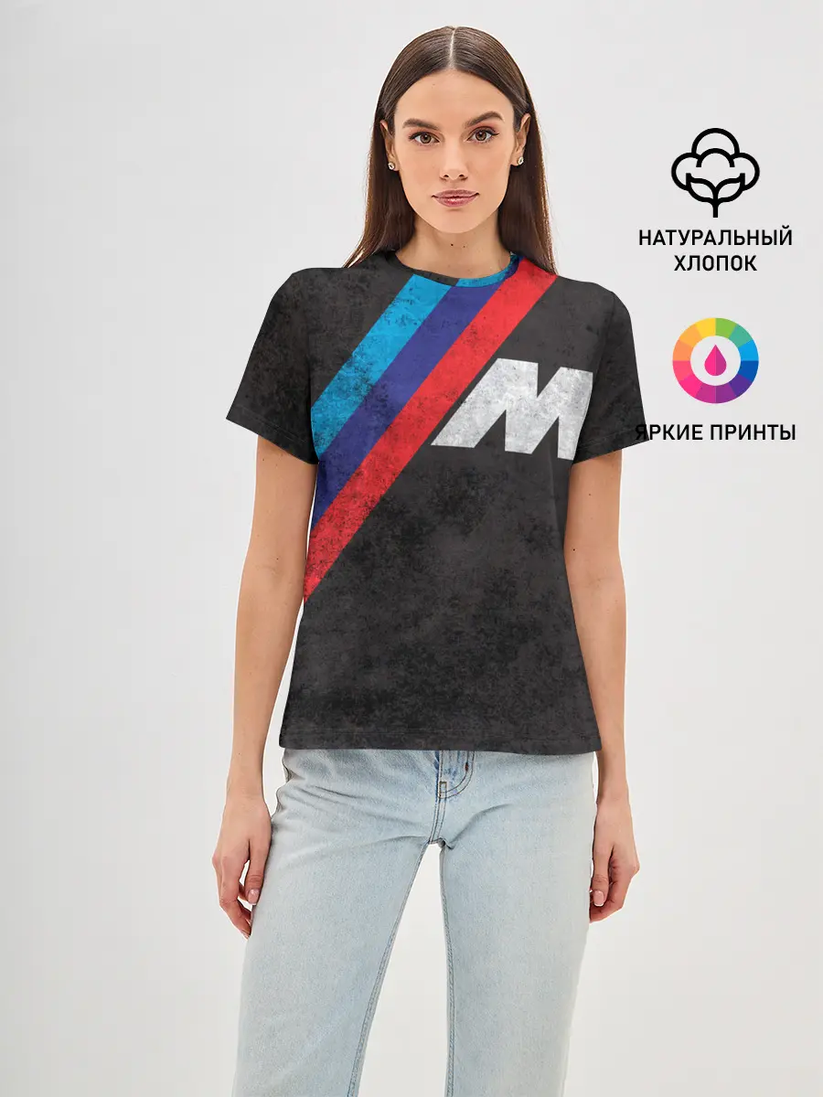 Женская базовая футболка / BMW