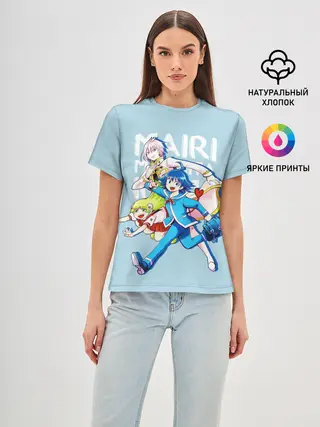 Женская базовая футболка / Mairimashita!