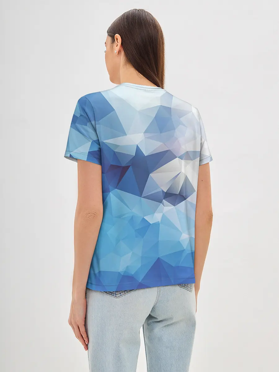 Женская базовая футболка / Абстракция