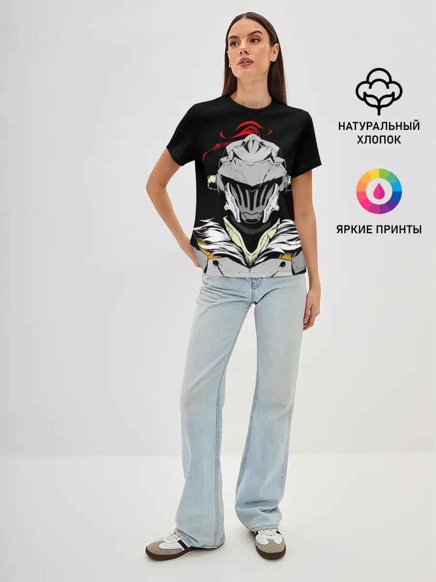 Женская базовая футболка / Goblin Slayer 3