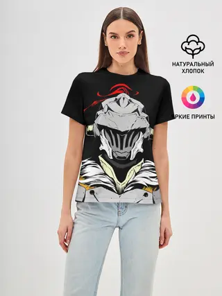 Женская базовая футболка / Goblin Slayer 3